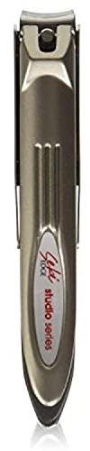 Seki EDGE SS-109 | Made in Japan | Smal nagelklippare Satin Slim | Satinmatt finish | Med uppsamlare och integrerad nagelfil | 7,8 x 1,1 x 1,7 cm