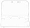 OSTENT Protection Clear Crystal Hard Guard Case Cover Skin Shell pour Nintendo 3DS XL / 3DS LL Couleur Blanc Clair