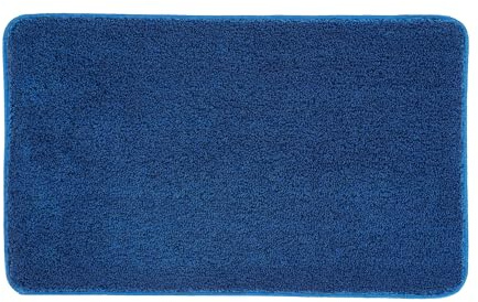 Kleine Wolke Badteppich, 100% Polyacryl, Atlantikblau, 1 cm cm, 5405736360