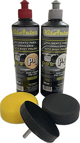 IL PÂTE À POLIR pour CARROSSERIE 2X1/2 KG ET UTILES DE Poli pour TARIÈRE.