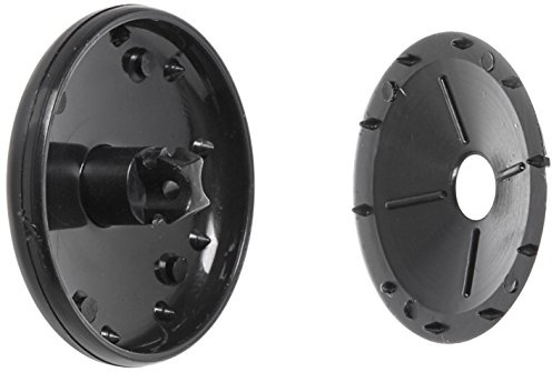 Prym Überziehbare Knöpfe, Plastik, Schwarz, 29 mm