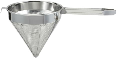 Winco China Cap Strainer, 2-Inch Diameter, Coarse Mesh