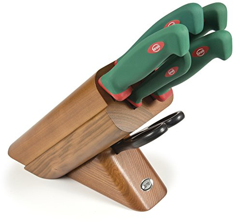 Sanelli 931606 Premana Professional Block 6 stycken Leck Cherry Tone, Brun
