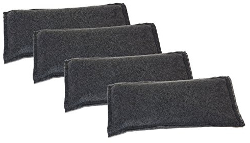 4 x Luftentfeuchtег Granulat Beutel im 4kg SET, wiederverwendbar, Umweltfreundlich Auto-Entfeuchter