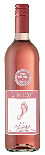 Barefoot Pink Moscato Rose Wine, 75cl