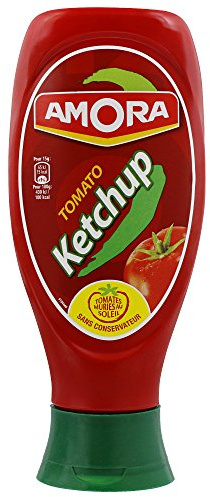 Amora Ketchup Nature 550 g - Lot de 6
