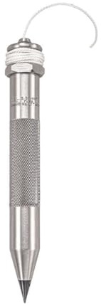 Starrett 177B Steel Plumb Bob, 140 g Weight