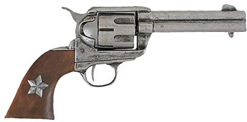 Deko Waffe Colt Peacemaker Kal. 45, grau, USA 1886