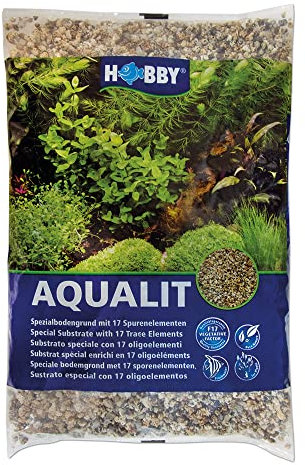 Hobby Aqualit Substrat for Aquarium Plants, 3 L, 2 Kg