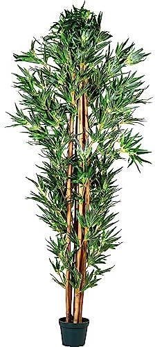 PLANTASIA Kunstpflanze Bambus Strauch 160 cm
