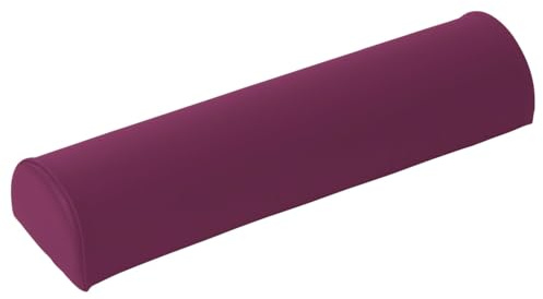 Sport-Tec Dreiviertelrolle Lagerungsrolle Lagerungskissen mit Kunstlederbezug 60x15 cm