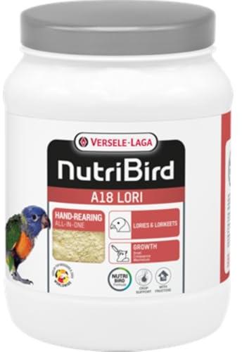 Versele-Laga NutriBird A18 Lori | 800 g | Aliment d'élevage Manuel pour Loris et loriculus | pour Un développement sain des Jeunes Oiseaux | avec stabilisateurs de la Flore intestinale