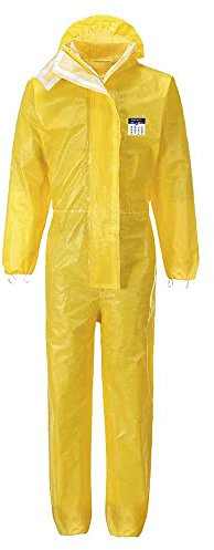 Portwest Mono Biztex Microporous 3/4/5/6, Tamaño: M, Color: Amarillo, ST70YERM