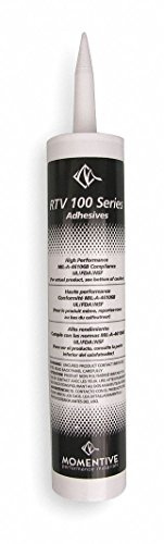 Momentive RTV 109 One Part Silicone Sealant, 10.1 Ounce Caulker, Aluminum (Pack of 1)