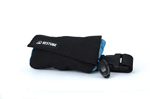 RESTUBE Active One-Pull Inflatable Water Safety Buoy | Lightweight Personal Flotation Aid for Open Water Swimming & Triathlon Training | Compact Waist Belt Design | Honey, Black, Icemint