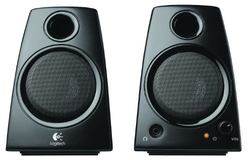 Logitech Z130 - Altavoces de ordenador de 5W (estéreo), negro - Enchufe UK