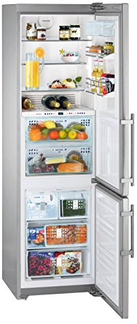 Liebherr CBNPes 3967 PremiumPlus BioFresh NoFrost Autonome 326L A++ Acier inoxydable réfrigérateur-congélateur - Réfrigérateurs-congélateurs (326 L, SN-T, 16 kg/24h, A++, Nouvelle zone compartiment, Acier inoxydable)