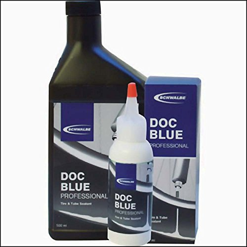 Schwalbe Doc Blue Professional Reifendichtmittel für Fahrräder, 60 ml oder 500 ml Flasche
