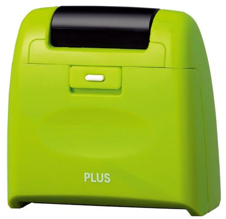 Plus IS-510CM 38-131 Keshipon Roller Stamp, Wide, Green