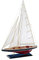Modellschiff Segelyacht Yacht Holz Schiff Boot Segelboot Maritim kein Bausatz