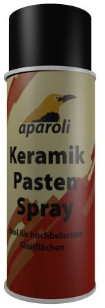 Aparoli 840721 keramik – pasta – spray, 400 ml, idealisk för högbelastade glidytor