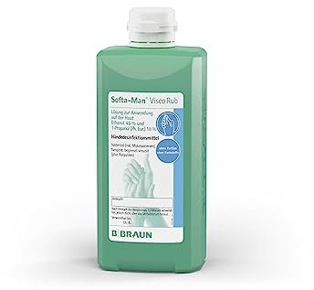 B. Braun Softa-Man ViscoRub Händedesinfektionsgel, 500 ml Spenderflasche
