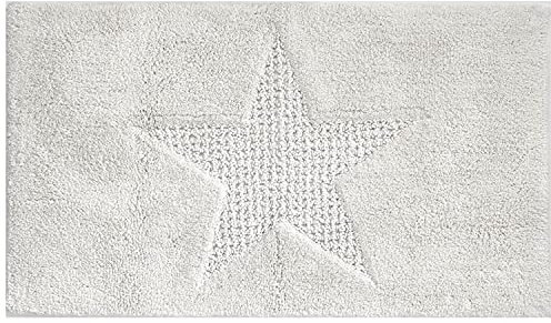 Kela lindano Badematte, Baumwolle, weiß, 65 x 55 cm