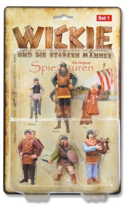 Cartronic Wickie und die starken Männer Figuren, ca. 5,5-8,5 cm I Spielfiguren-Set I Spielzeug ab 4 Jahren