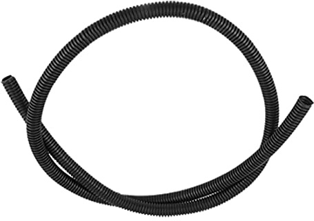 Sourcingmap 1M 13mm Diameter Flexible Corrugated Tube Electric Wire Conduit Black