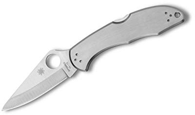Spyderco Taschenmesser Delica 4 glatt, grau, C11P