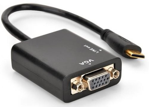 ICT CAVO CONVERTITORE DA HDMI A VGA + AUDIO JACK OUTPUT