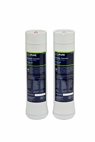 EcoPure ECOROF Reverse Osmosis Replacement Filter Set – Fits ECOP30 & Select Kenmore RO Systems – NSF-Certified – Reduces Lead, Chlorine, TDS & More – 6-Month Life – Easy Filter Changes