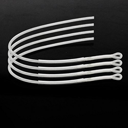 Andux Fliegenschnur Verbinder Geflochtene Schleifen Für Fliegenschnur 4pcs/Set F/JT(50LB-M)