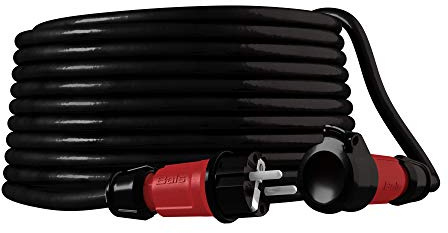 Cavo di prolunga da giardino H07RN-F IP44 fino a 50 m con presa Schuko (25 m)