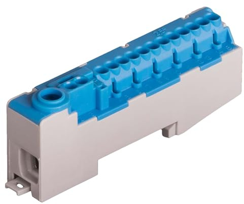 Pollmann Nullleiterklemme N 14-S, blau, 1 Stück