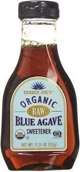 Trader Joe's organic raw blue agave sweetner (1 Pack)