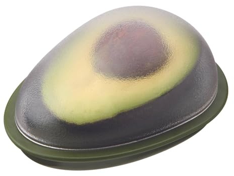 Joie Fresh Pod Avocado Storage Container – Keeps Leftover Avocados Fresh with Snap-On Lid, BPA-Free & Dishwasher Safe, Green