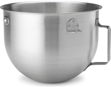 KitchenAid NSF-zertifizierte Rührschüssel aus gebürstetem Edelstahl, 5 l, KN25NSF