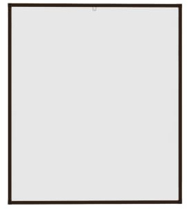 empasa Insektenschutz Fenster Basic mit Alurahmen Selbstbausatz | Farbe: braun, Größe: 120 x 140 cm
