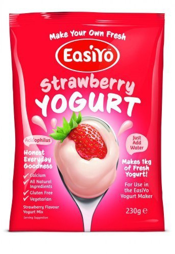 Easiyo Everyday Yogurts Range Strawberry by Easiyo