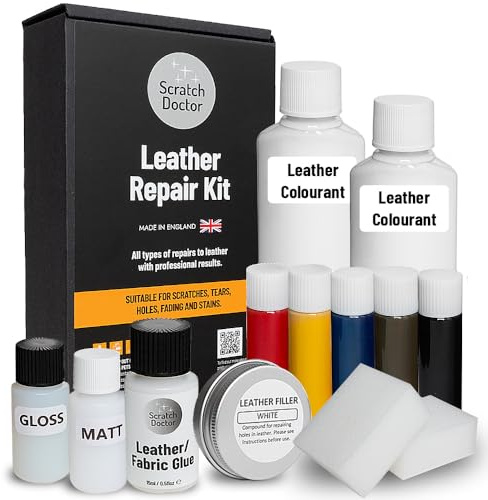 Lederreparaturset für Ledersessel, Dunkelbraun