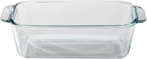 Pyrex Juego de 2 moldes de cristal transparente (0,5 L)