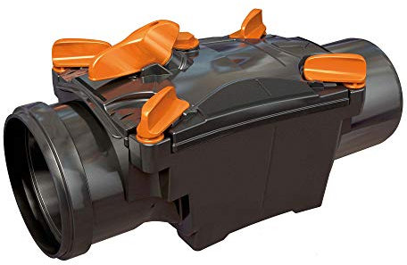 Marley Rückstauverschluss DRV 110 für KG-Rohre 110 mm