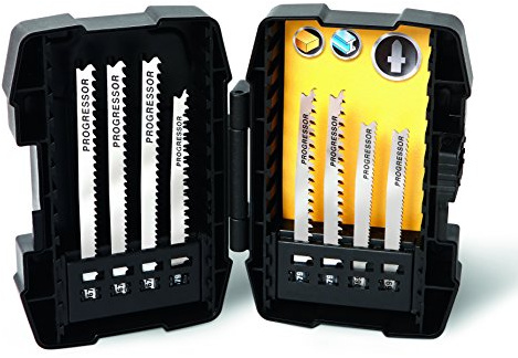 Stanley 8-teilig Stichsägeblätter-Set mit T-Aufnahme, STA88300