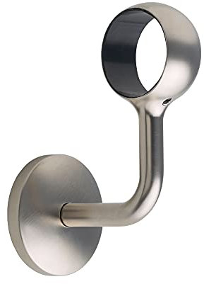 Rothley Handrail Wall Bracket - Brushed Nickel Finish x 1