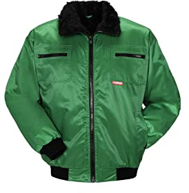 Planam Utomhus vinter herr glaciär pilotjacka grön modell 0337 storlek L
