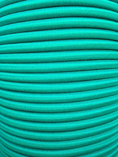 20m Expanderseil 6mm grün Gummiseil Planenseil Spannseil elastisches Seil Plane