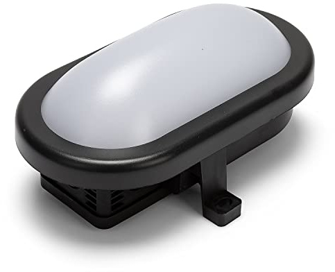 VeLamp tartaruga_n IP64 Aplique LED plástico, 5,5 W, color negro