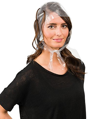 Comair 3040023 Einweg-Strähnenhaube, 50 Beutel, doppelt glatt