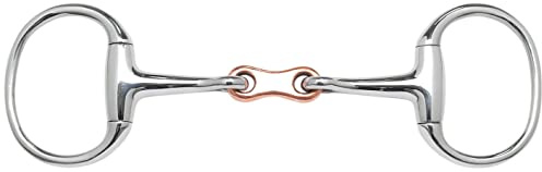 Busse Olivenkopfgebiss Edelstahl, doppelt gebrochen
